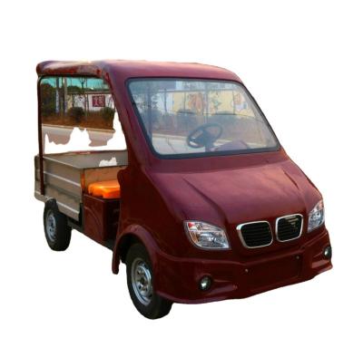 China Low priceprofessional made two seater electric cargo vehicle with large loading capacity 800kg for sale