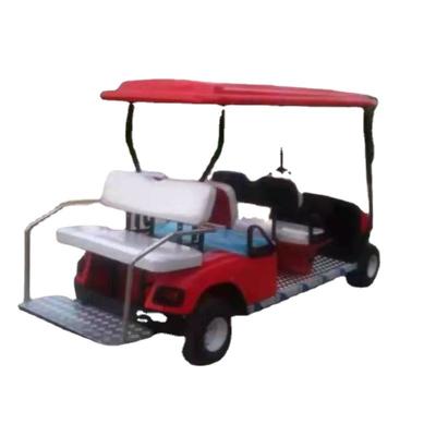 China Other High Quality Technology Six Seats 2022 Ball Games New Energy Electric Golf Carts Scenic Sightseeing Cars for sale