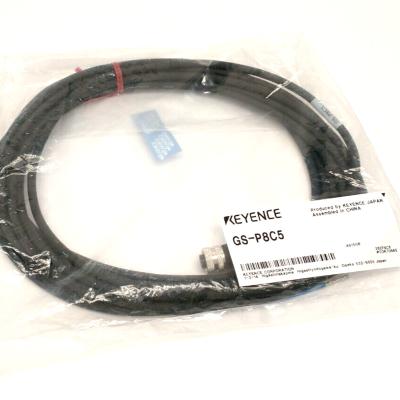 China GS-P8C5 M12 Standard Unbalanced Connector Type Wire 5m GS-P8C5 Group for sale