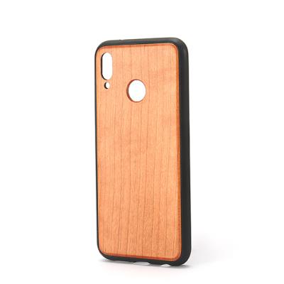 China Wood Products Phone Case Bamboo Wood Carving Cover For Hard Shockproof Wood Case Back Cover Cases For Huawei 20 Lite for sale