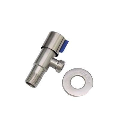 China General 304 triangle valve washbasin toilet inlet valve cold and hot water universal stainless steel angle valve for sale