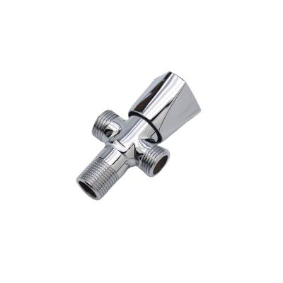 China Brass Plated Modern In Triangle Two Dual Function Valve for sale