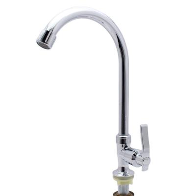 China Sense Faucets Chrome Plated Zinc Alloy Sink Faucet For Kitchen Cheap To Southeast Asia for sale