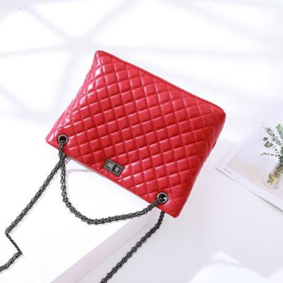 China Lady's Luxury Shoulder Bag PU Handbag Wholesale Tote Bag For Women Retro for sale