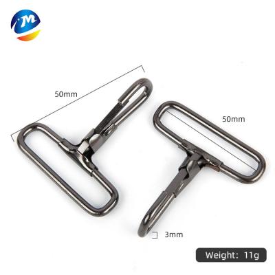 China Classic Promotional Swivel Strong Spring Iron Hooks Dog Parts Purse Metal Snap Hook For Handbags for sale