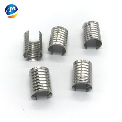 China Eco-friendly Round Metal Rope Binding 12.5mm Screw Binding Iron Spring Spring Crimping Coil End for sale