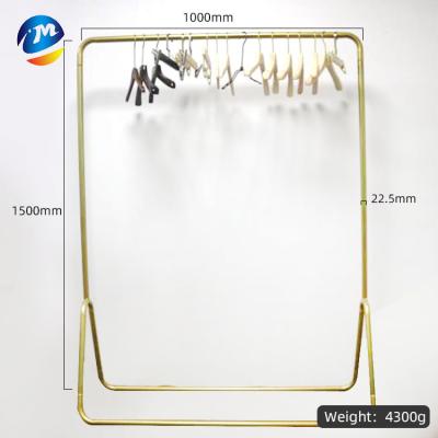 China Eco-Friendly Clothing Stores Hanging Display Racks Cloth Racks For Ironing Bedroom Shop Clothes Stands Hanger Rack for sale