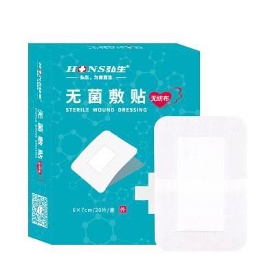 China Household China Hot Product Dressing Wrapped Nonwoven Care Preservation Tape Wound Dressing for sale