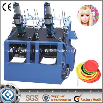 China Fully Automatic Paper Plate Making Machine , 4 - 11 Inch Paper Dish Forming Machine for sale