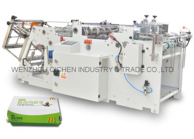 China Low Noise Hot Sealing Automatic Box Making Machine CE Certificate for sale