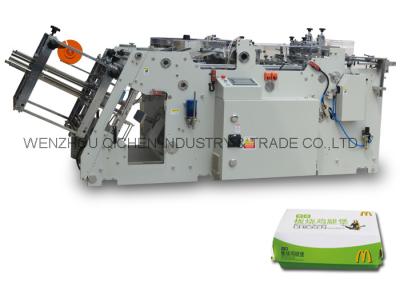 China Hot Sealing Automatic Box Making Machine High Output , Paper Box Forming Machine for sale