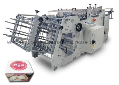 China Full Automatic Cardboard Box Making Machine / Machinery Hot & Glue Sealing for sale