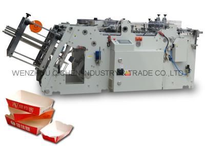 China Auto Disposable Hot Dog Tray Making Machine Human Being Designed 3KW for sale