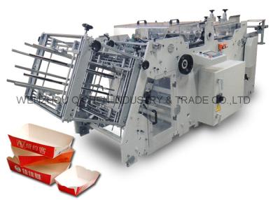 China High Speed Automatic Carton Erecting Machine / Burger Box Making Machine for sale