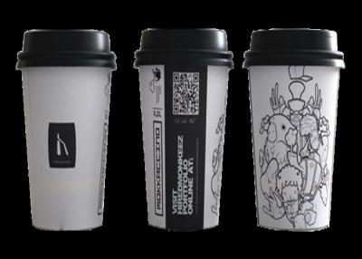 China Eco-friendly Designed Paper Coffee Cup / Biodegradable paper cups for sale