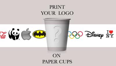 China Take away Coffee Printed Paper Cups Food Grade For shop , Recycled for sale