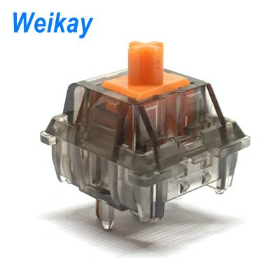 China High quality holy panda switch, linear switch, 62G/45G support 3Pin/5Pin, translucent PG1501X-CT color for sale