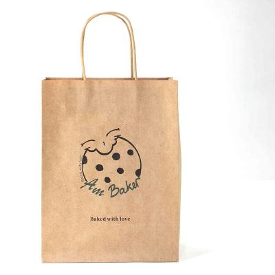 China Recycled Materials Custom Wholesale Price Food Paper Bag For Hot Back Fruits Perfect Design Brown Paper Bags For Bread for sale