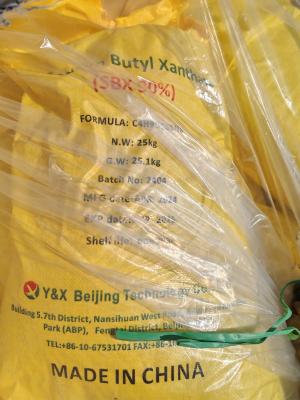 China Sodium Butyl Xanthate SBX Professional Mining flotation reagent for sale