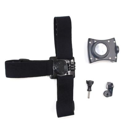 China Adjustable Head Strap Mount Headband Holder Phone Clip Holder For Smartphones for sale