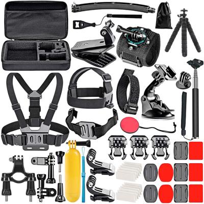 China GoPros Action Cameras Compatible With: GoPros Action Cameras Function 50 In 1 Action Camera Accessory Bundles Sport Camera Accessory With Bracket And Protective Filter Mount For GoPro 9 8 7 6 5 for sale