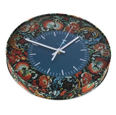 China 2019 Best Recyclable Fashion Diy Wall Clock Metal Wall Clock for sale