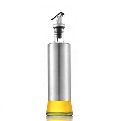 China Wholesale Steamable 200ml 300ml 500ml Soy Sauce Vinegar Oil Glass Bottles With Spout for sale