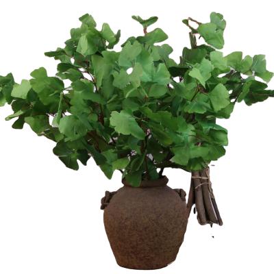 China High End Simulation Ginkgo Tree Artificial Ginkgo Tree Wedding Decoration Landscaping Leaf Park Wholesale for sale