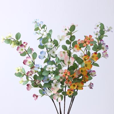 China Home flower Art Artificial Flowers plant decoration high simulation loquat flower wedding arch door for sale