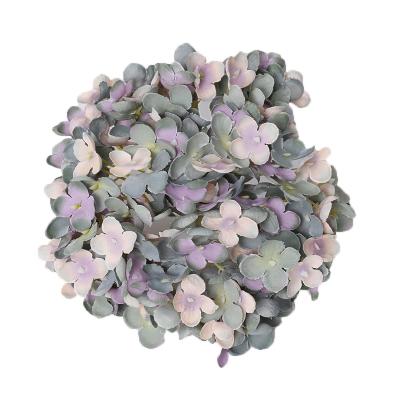 China High Simulation 18CM Natural Real Dry Flower Preserved Hydrangea Flowers Forever Branches Everlasting Hydrangeas With Wedding Decor for sale