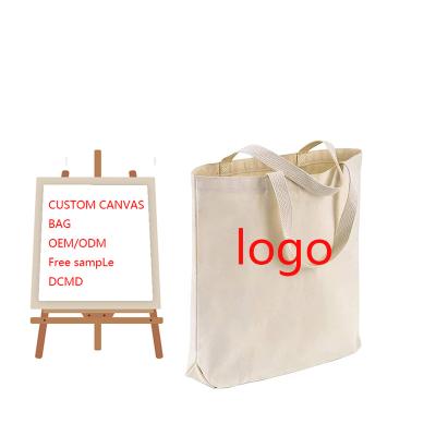 China Custom Wholesale Custom Oversized Beach Canvas Bag Plain Cotton Grocery Tote Bag for sale