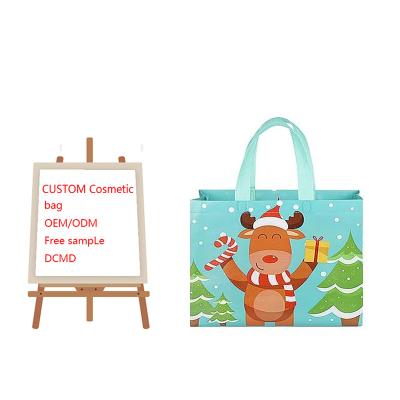 China Fashion Custom Made Top Selling Luxury Non Woven Christmas Gift High Quality Shopping Bags for sale