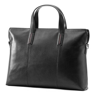 China High Quality Men's Messenger Bag Men's Black Laptop Bag Men's Messenger Bag Genuine Leather Handbag Briefcase for sale