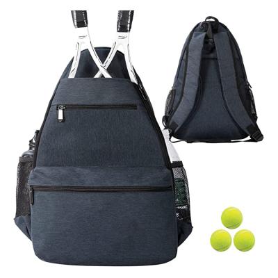 China Water Resistant Tennis Bag Daily Tennis Backpack Large Tennis Bags For Women And Men for sale