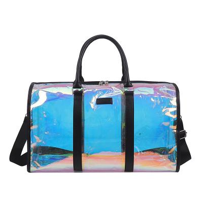 China Lightweight Promotional Fashion Jelly Girls Outdoor Sports Duffle Eco-Friendly Cute Gym Travel Bags Large For Men And Women for sale