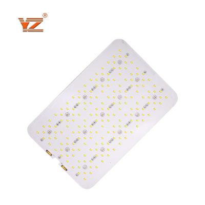 China Custom mcpcb maker 2835 pcb manufacturer smd PCBA size shape LED aluminum pcb module mcpcb led board for sale