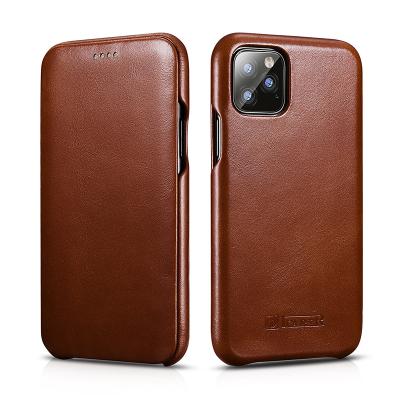 China 2019 Purely Handmade New Arrival Genuine Leather Mobile Phone Protective Case For iPhone 11 for sale