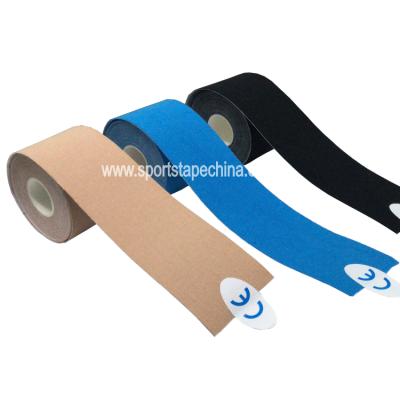 China Cotton Fabric Kinesiology Sports Tape 15 Colors OEM Therapy Muscle Tape Available Factory for sale