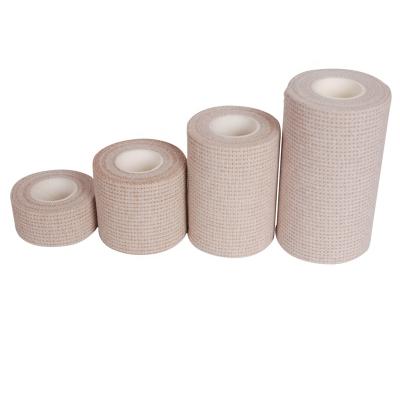 China Cotton Germany KOB Fabric Elastic Adhesive Sports Knee Bandage for sale