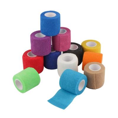 China Wrap Sports Tape Sports Tape For SPORTS Self Wrap Sports Tape Sports Tape For SPORTS Self Adhesive Elastic Cohesive Bandage Grip for sale