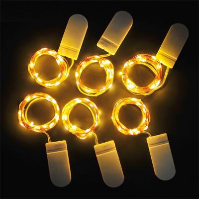 China 1M 2M 3M 5M Copper Wire LED String lights Holiday lighting Fairy Garland For Christmas Tree Wedding Party Gifts Decorati for sale