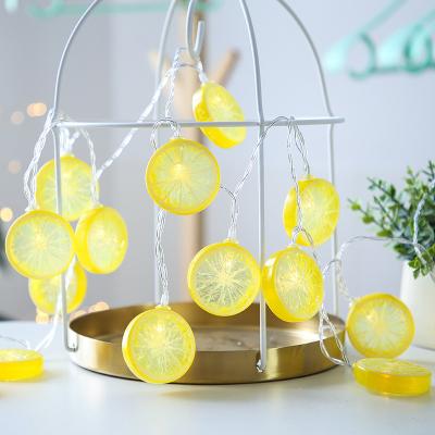 China Battery power Lights LED Lemon Waterproof Outdoor String Lights for Garden Patio Gate Yard Party Wedding Outdoor for sale