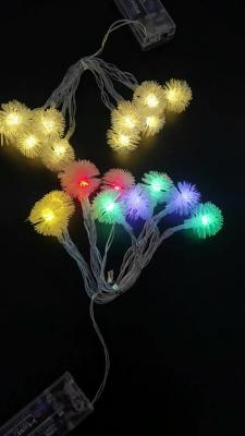 China Firework Copper Wire LED Lights 8 Modes String Fairy Lights with Remote Control Waterproof Hanging Starburst Lights for Parties for sale