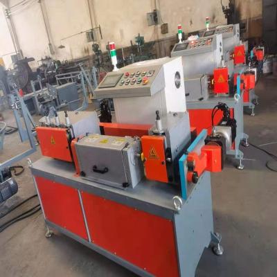 China Automatic Building Material Stores PLC Control Wire Straightening And Cutting Machine for sale