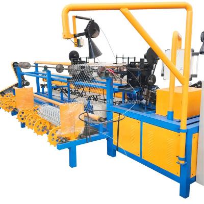 China Good Building Material Stores Selling Automatic Chain Link Fence Making Weaving Mesh Machine for sale