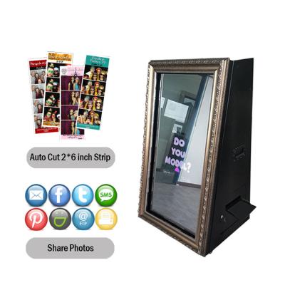 China Best Supplier Indoor Alibaba 65 Inch Multi Touch 3D Selfie Mirror Photo Booth for sale