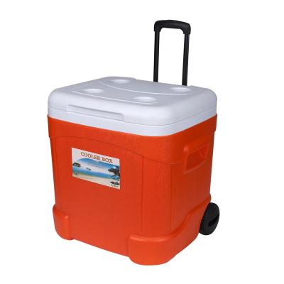 China waterproof simple innovative products outdoor cooler tackle box with wheel volume buy from china for sale