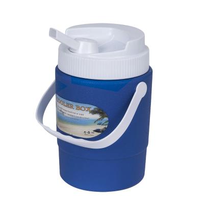 China 1l pp waterproof pe heat insulation kitchen ellipse blue orange camping cooler jug for sale