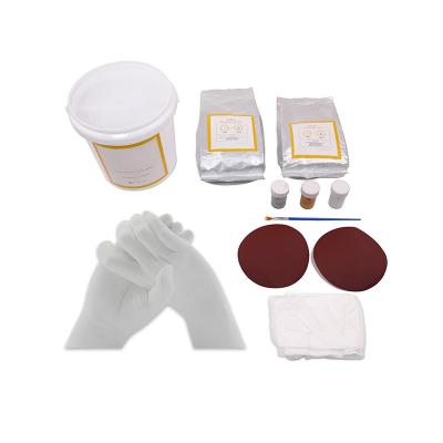 China Europe 3d Casting Kit DIY Baby Hand Casting Kit Alginate Powder Plaster Mold for sale