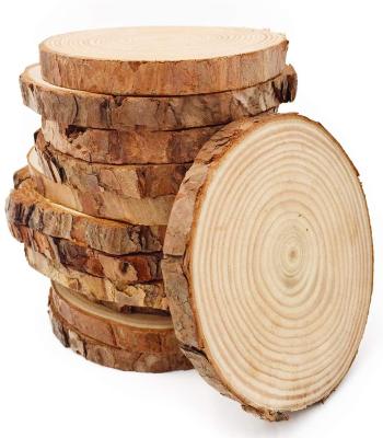 China Europe Large Unfinished Wood Slices For Crafts Wood Centerpieces& Tables Wood Slabs for sale